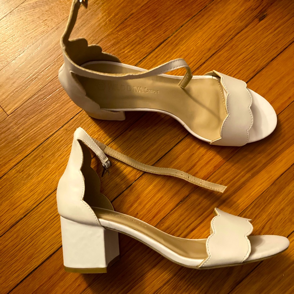White heels